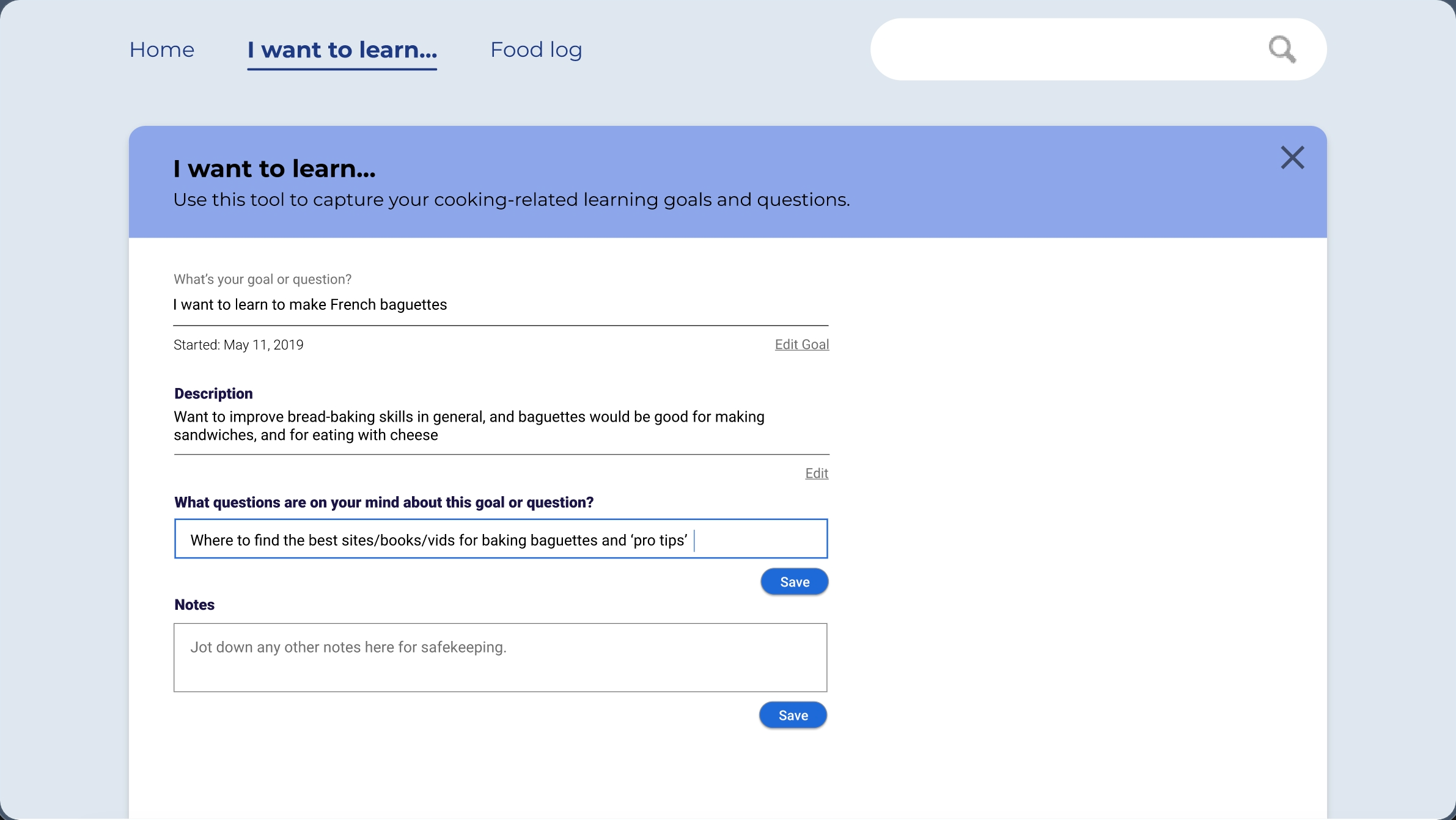 Frame 5: user typing a question